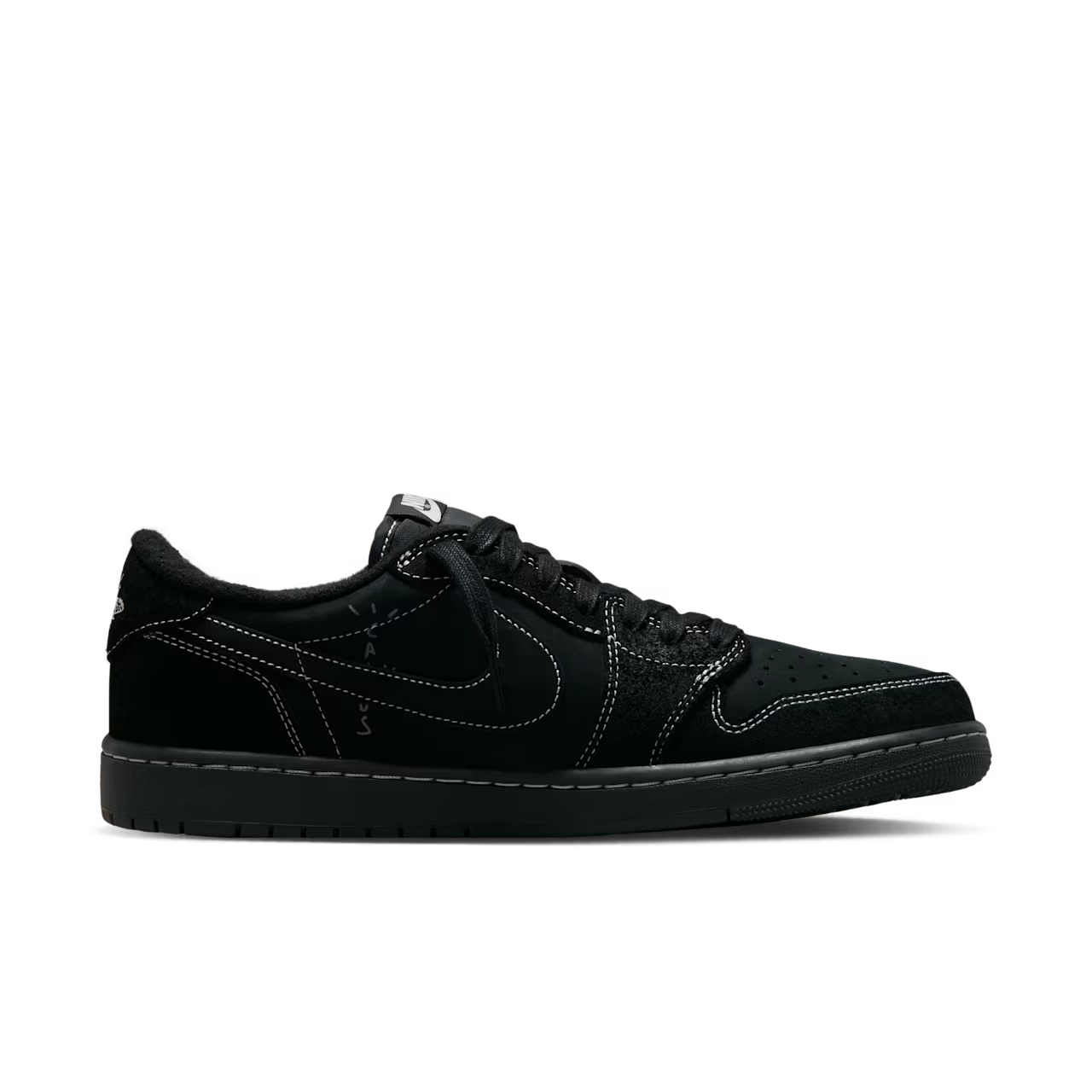 Air Jordan 1 Retro Low OG SP x Travis Scott "Black Phantom"