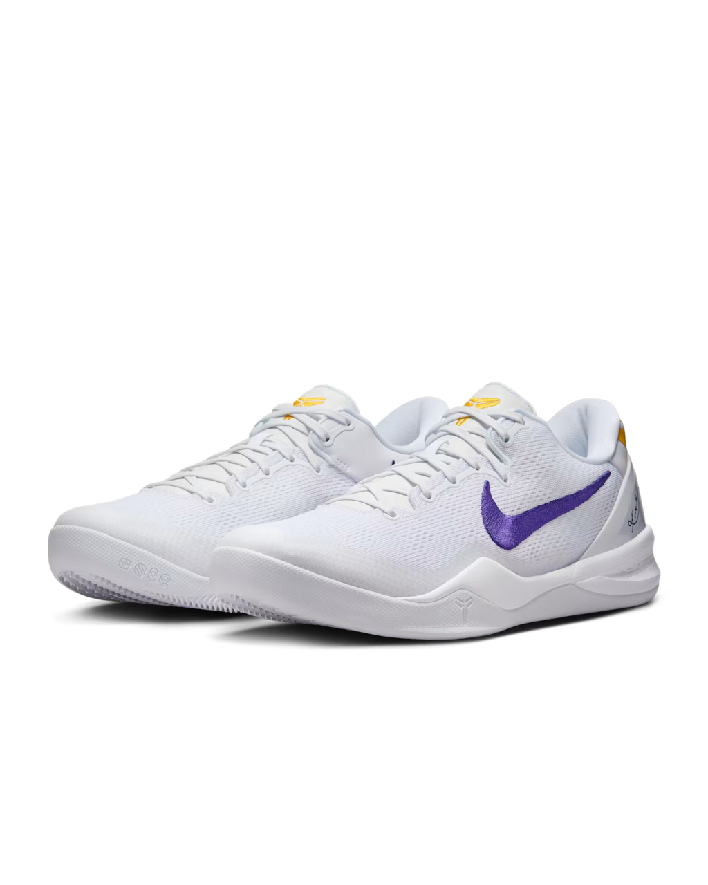 Kobe 8 Protro "White and Court Purple"
